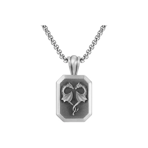 EVBEA Титановые стальные ожерелья для мужчин