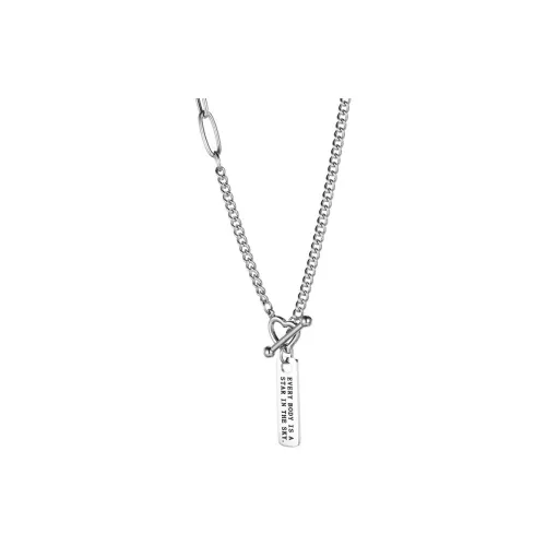 66ROUTE 66 Титановые стальные ожерелья мужские