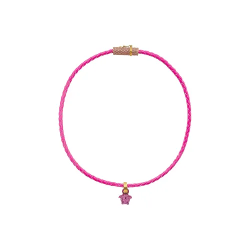 VERSACE Ожерелья Розово-красный Женские