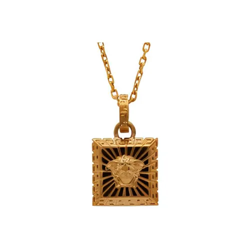 VERSACE Металлические ожерелья Мужской Золотой