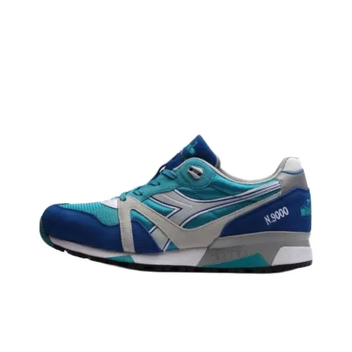 DIADORA N9000 Low Топ Повседневная обувь Мужская Синяя Зеленая