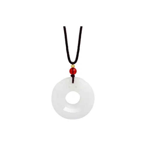 RUOK Цветное стекло Ожерелья Унисекс