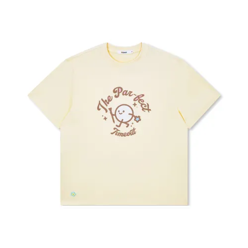 SANSE Светло-желтые женские футболки T