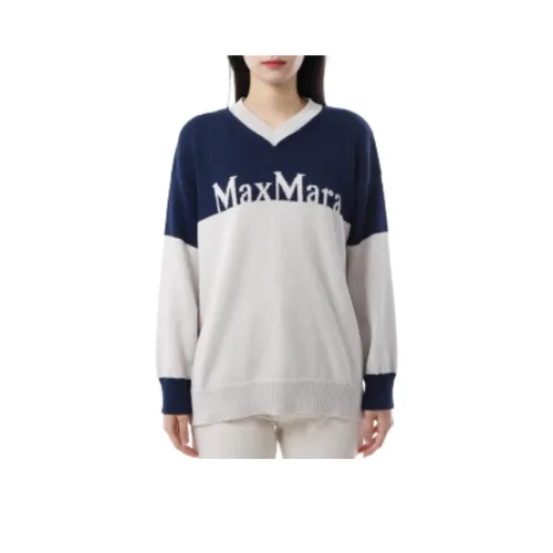 MaxMara Свитер Женский Морской Синий