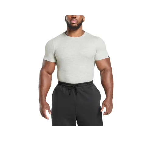 GYMSHARK Светло-серые Мужские T-рубашки