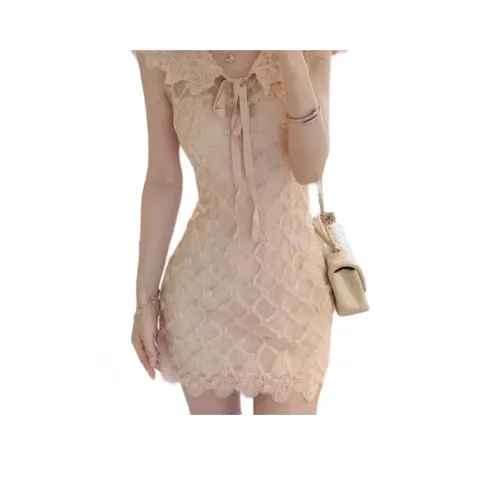 AFGGD Короткий рукав Платье Женское