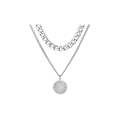 Cooraree Титановые стальные ожерелья унисекс