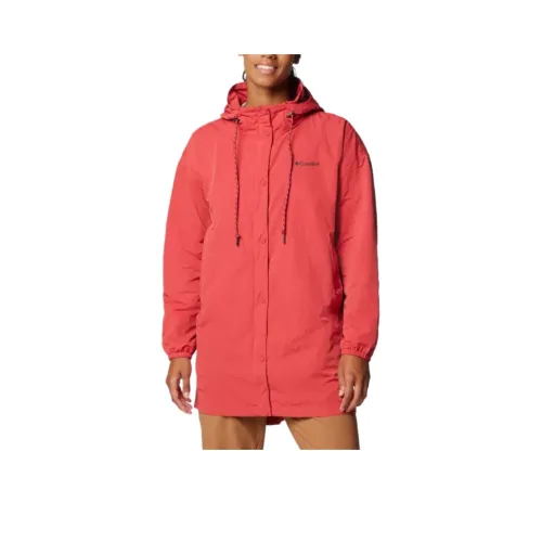 Columbia Женские Куртки Красного Цвета