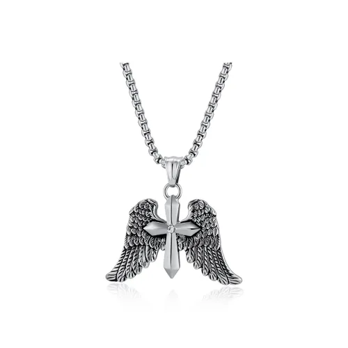 Sanpowa Ожерелья из нержавеющей стали для мужчин