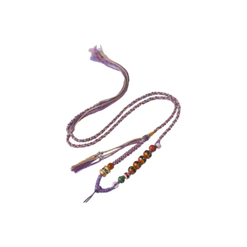 Runyangshi Хлопок лен смесь ожерелья унисекс