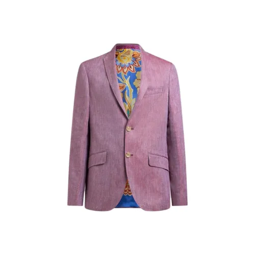 ETRO Фиолетовый Мужской Деловые костюмы