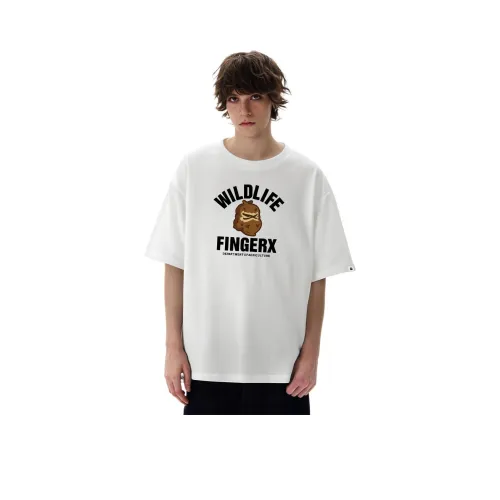 Fingercrox Короткий рукав T-рубашки унисекс