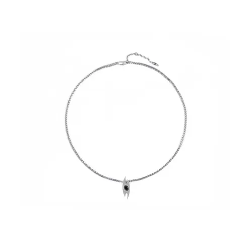 Растворение Титановая сталь Ожерелья Унисекс