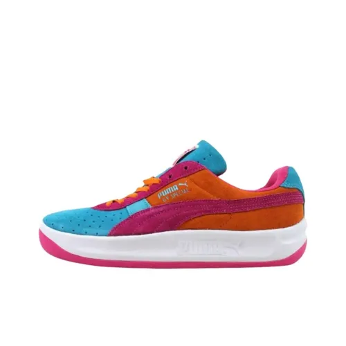 PUMA GV Special Low Топ Kids Lifestyle Shoes Оранжевый Синий Розовый Подростки