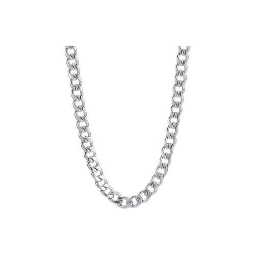 ZOKS Сплав Ожерелья Мужской Серебряный