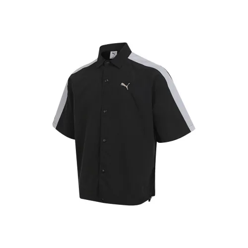 PUMA Prime Черная Мужская Рубашка