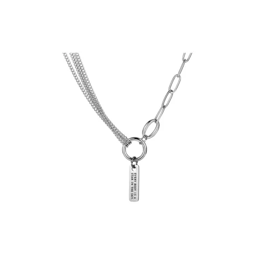 66ROUTE 66 Титановые стальные ожерелья мужские