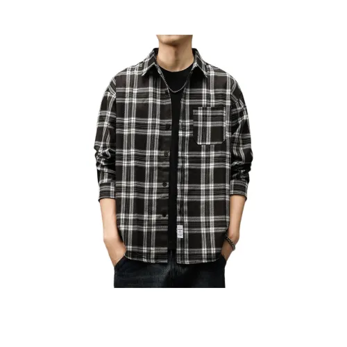 GUISE Черная унисекс рубашка