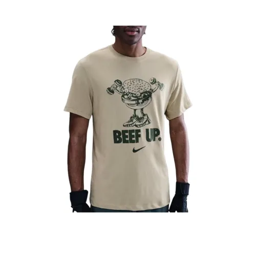 Nike Clothing Хаки Мужская T-Рубашка