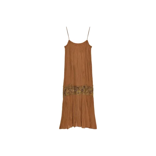 ZARA ZW Series Коричневый Женские Слиплатья
