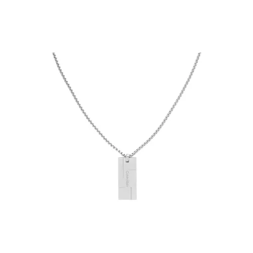 CALVIN KLEIN Ожерелье из нержавеющей стали с логотипом унисекс