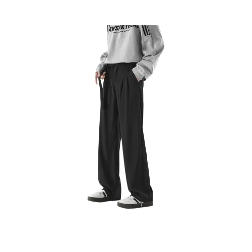 CAT'S PAW Черные унисекс костюмные брюки