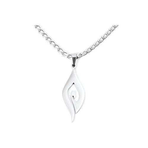 OWNREWARDS Титановая сталь Ожерелье Серебряное Унисекс