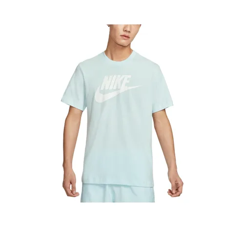 nike Sportswear SS25 T-Shirt Мужской Aqua Blue