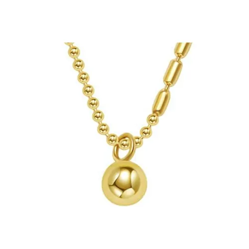 AGOVSKI Ожерелья из титанового стального сплава + синтетический кубический цирконий женские