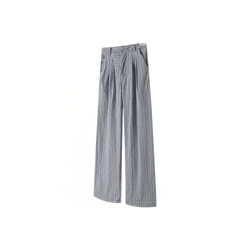 REMEFIT Клетка Темно-Серый Унисекс Повседневные Штаны