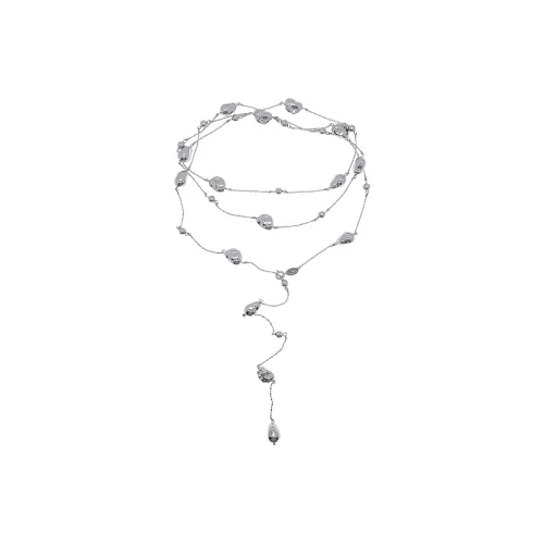 GLITTER STELLA Ожерелья с покрытием из смолы и платины женские