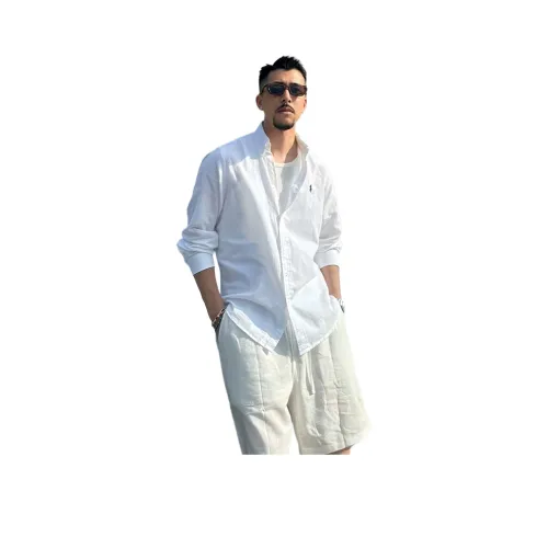 YOULIN Белая унисекс рубашка