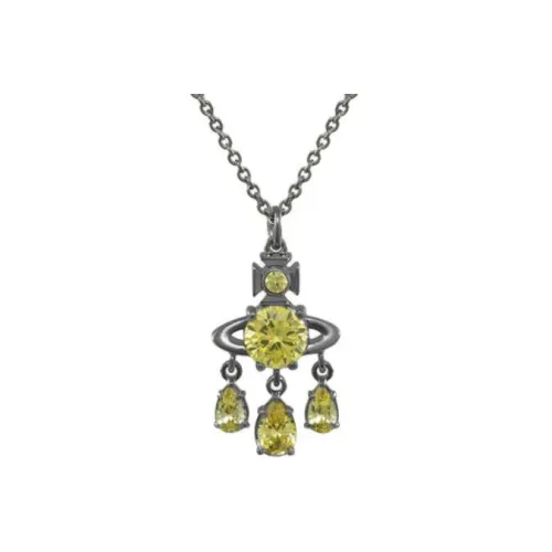 Vivienne Westwood Латунь Metal Necklaces Женские Рутений