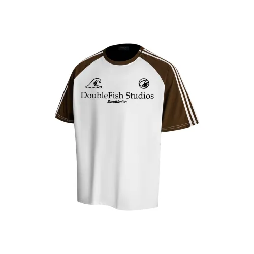 DOUBLEFISH Короткий рукав T-рубашки унисекс