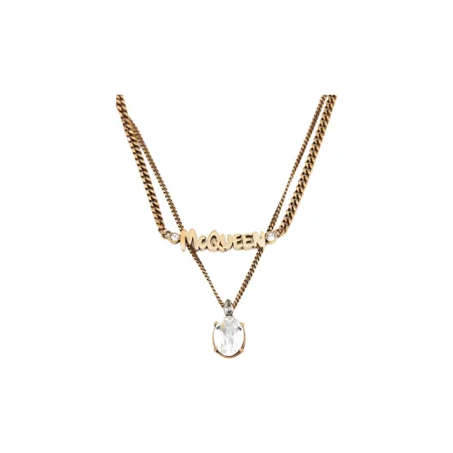 Alexander McQueen Brass Necklaces Золотой Женские