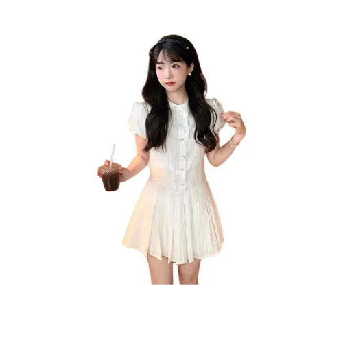 MORii Короткий рукав Платье Женское