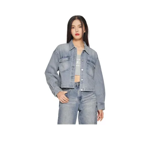 Куртка Lee совместного бренда SS25 Женская Светло-Синяя