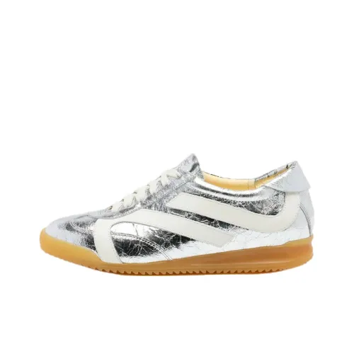 PROENZA SCHOULER Дорожка Низкий Топ Повседневная Обувь Женская Серебряная