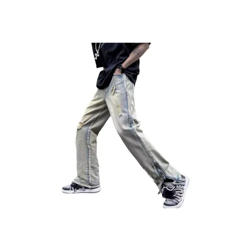 TUCANO Светло-синие унисекс джинсы