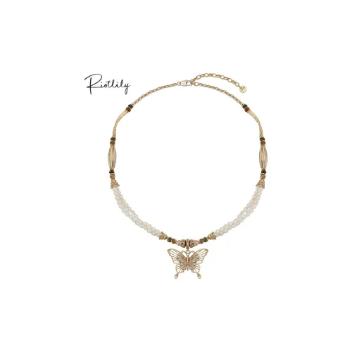 RiotLILY Медный сплав Ожерелья Унисекс