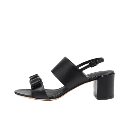 FERRAGAMO Giulia Series One Sandals Strap 5,5cm Women's Black