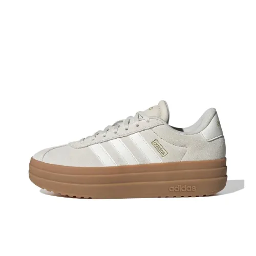 Adidas VL Court Bold Low Топ Скейтборд Кроссовки Женские Экрю