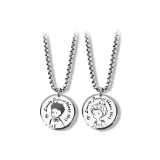 Маленький Принц и Маленькая Принцесса Ожерелье (Набор из двух)