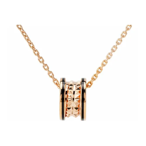 BVLGARI B.Zero1 Series 18К Розовое золото Ожерелье Унисекс