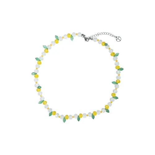 TWENTYONEAUGUST Цветное стекло Ожерелья Унисекс