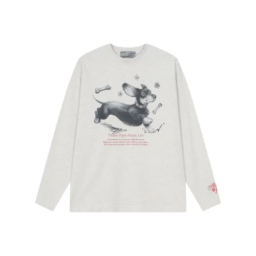 HARSH AND CRUEL Овсяно-белая унисекс футболка