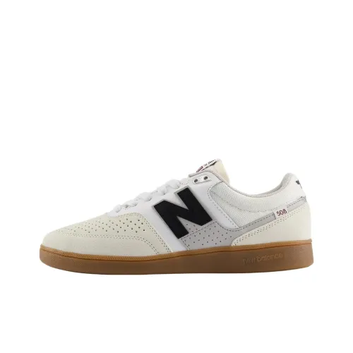 New Balance NB Numeric Brandon Westgate 508 Устойчивые к истиранию Низкие Кроссовки для скейтбординга Унисекс Экрю