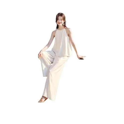 Mo Han Yi Mei Повседневный костюм женский цвет экрю