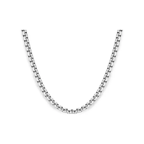 IDEAGEMER Титановые стальные ожерелья для мужчин