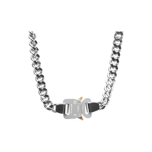 1017 ALYX 9SM совместное брендирование Ожерелья Унисекс Серебряный